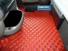 DAF XF 105 AUTOMATIC 2012-2013 TRUCK ECO LEATHER FLOOR SET-RED