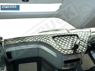 DAF XF 106-TRUCK ECO LEATHER DASH MAT-BLACK