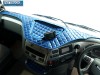 DAF XF 106-TRUCK ECO LEATHER DASH MAT-BLUE