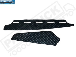 VOLVO FH4 2013-2016-TRUCK ECO LEATHER DASH MAT-BLACK