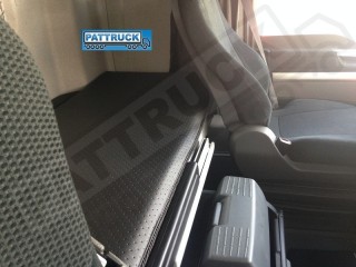 MAN TGX /TGA  TRUCK ECO LEATHER BED COVER -BLACK
