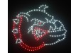 ENGLISH BULLDOG TRUCK LED LOGO LIGHT BOARD DIMMER+WIRELESS REMOTE CONT