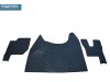 TRUCK ECO LEATHER FLOOR SET-BLACK FIT RENAULT T RANGE WITH ENGINE HUMP