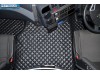 TRUCK ECO LEATHER FLOOR SET-BLACK FIT RENAULT T RANGE WITH ENGINE HUMP