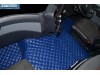 TRUCK ECO LEATHER FLOOR SET-BLUE FIT RENAULT T RANGE WITH ENGINE HUMP