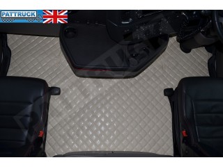 SCANIA S AUTOMATIC  TRUCK ECO LEATHER FLOOR SET-BEIGE
