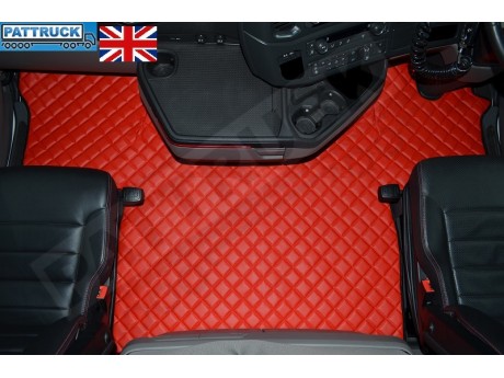 SCANIA S AUTOMATIC  TRUCK ECO LEATHER FLOOR SET-BEIGE