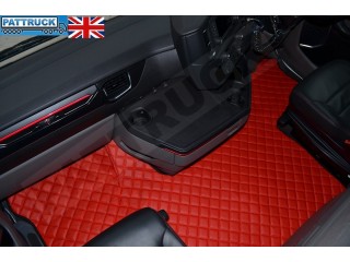 SCANIA S AUTOMATIC  TRUCK ECO LEATHER FLOOR SET-BEIGE