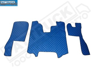 SCANIA R STREAMLINE  2013-2015 AUTOMATIC  TRUCK ECO LEATHER FLOOR SET-BLUE