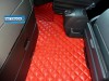 TRUCK ECO LEATHER FLOOR SET-RED - Suitable for  MAN TGX TILL 67 PLATE
