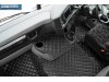 SCANIA S New Generation  [ 2017+ ]  TWIN AIR SEATS ECO LEATHER FLOOR SET-BLACK
