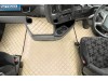 SCANIA R New Generation  [ 2017+ ]  FOLDING PASSENGER SEAT- ECO LEATHER FLOOR SET-BLACK