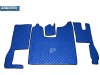 SCANIA R New Generation  [ 2017+ ]  FOLDING PASSENGER SEAT- ECO LEATHER FLOOR SET-BLUE