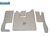SCANIA R New Generation  [ 2017+ ]  FOLDING PASSENGER SEAT- ECO LEATHER FLOOR SET-BEIGE