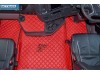 SCANIA R New Generation  [ 2017+ ]  FOLDING PASSENGER SEAT- ECO LEATHER FLOOR SET-RED