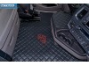 SCANIA R New Generation  [ 2017+ ]  FOLDING PASSENGER SEAT- ECO LEATHER FLOOR SET-BLACK