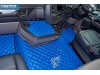 SCANIA R New Generation  [ 2017+ ]  FOLDING PASSENGER SEAT- ECO LEATHER FLOOR SET-BLUE