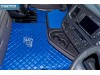 SCANIA R New Generation  [ 2017+ ]  FOLDING PASSENGER SEAT- ECO LEATHER FLOOR SET-BLUE