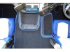 -VELOUR FLOOR MATS SET-BLACK WITH RED TRIM