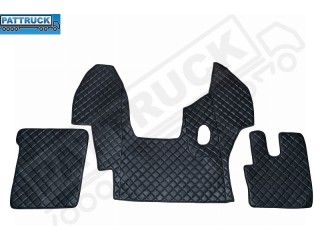 DAF CF EURO-6  AUTOMATIC - TILL 67 PLATE- TRUCK ECO LEATHER FLOOR SET-BLACK