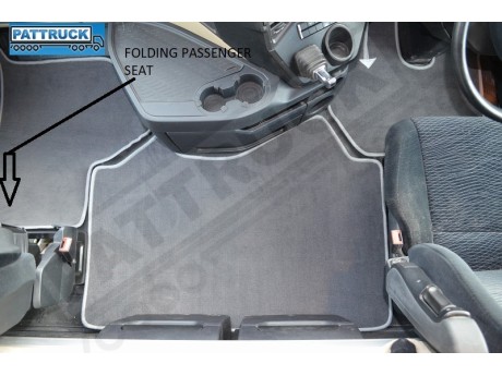 MERCEDES ACTROS MP4 -VELOUR FLOOR MATS SET