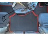VELOUR FLOOR MATS SET-BLACK WITH RED TRIM  FIT MERCEDES ACTROS MP4 BIG,GIGA SPACE