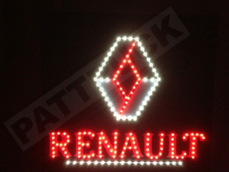 RENAULT TRUCK LED LOGO LIGHT BOARD 24V DIMMER+WIRELESS REMOTE CONT