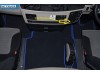 VELOUR FLOOR MATS SET-BLACK WITH BLUE TRIM FIT MAN TGX- TILL 67 PLATE