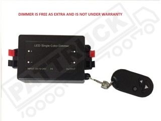 SCOTLAND FLAG TRUCK LED LOGO LIGHT BOARD 24V DIMMER+WIRELESS REMOTE CONT 