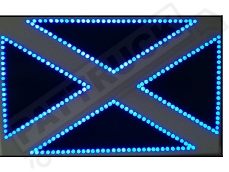 Flag of Scotland TRUCK LED LOGO LIGHT BOARD  - FREE DIMMER