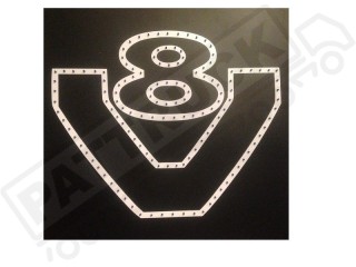 SCANIA TRUCK LED LOGO LIGHT BOARD FREE DIMMER