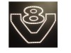 SCANIA TRUCK LED LOGO LIGHT BOARD FREE DIMMER