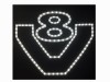 SCANIA  V8 TRUCK LED LOGO LIGHT BOARD FREE DIMMER