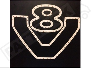 SCANIA   TRUCK LED LOGO LIGHT BOARD FREE DIMMER