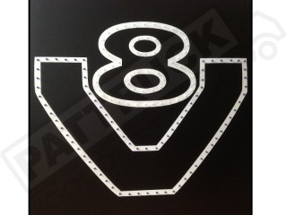 SCANIA  V8 TRUCK LED LOGO LIGHT BOARD FREE DIMMER