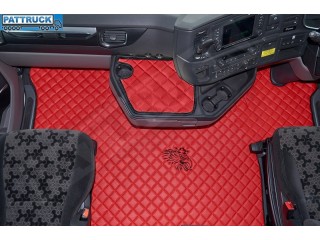 SCANIA S New Generation  [ 2017+ ]  TWIN AIR SEATS,ECO LEATHER FLOOR SET-BLUE