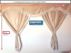 TRUCK CURTAINS  FULL SET- BLUE WITH GOLD TASSELS FIT SCANIA TOPLINE