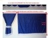 TRUCK CURTAINS  FULL SET- BLUE WITH WHITE STRINGS FIT SCANIA TOPLINE