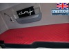 TRUCK ECO LEATHER BED COVER FIT DAF XF 106 RED & BLACK