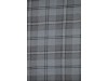 SCANIA TOPLINE TARTAN CURTAINS FULL SET  GREY & BLACK STRINGS