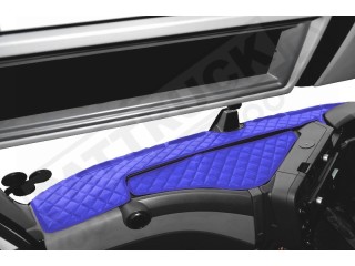 TRUCK ECO LEATHER DASH MAT FIT RENAULT T-RANGE - BLACK