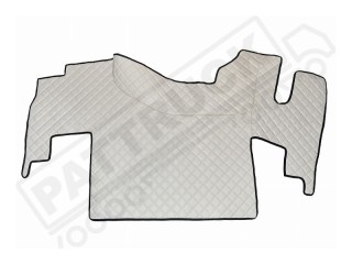  TRUCK ECO LEATHER FLOOR SET-BEIGE FIT RENAULT T RANGE WITH ENGINE HUMP