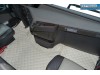TRUCK ECO LEATHER FLOOR SET- COMPATIBLE WITH VOLVO FH 4 2013+[TWIN AIR SEATS] BLACK  - LEFT HAND DRIVE