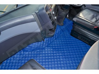 TRUCK ECO LEATHER FLOOR SET-BEIGE FIT RENAULT T RANGE - FLAT FLOOR