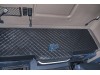 TRUCK BED COVER FIT SCANIA R STREAMLINE 2013-2017 ECO LEATHER BLACK-RED STITCHES