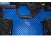 ECO LEATHER FLOOR MAT -BLACK  FIT SCANIA S New Generation  [ 2017+ ] FLIP PASSENGER SEAT