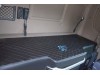 TRUCK BED COVER FIT SCANIA R STREAMLINE 2013-2017 ECO LEATHER BLACK-RED STITCHES