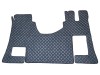 MERCEDES MP4 BIG-GIGA SPACE CAB-TRUCK ECO LEATHER FLOOR SET-BLACK-WITH LIFTING PASSENGER SEAT