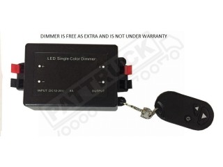 SCANIA  V8 TRUCK LED LOGO SIGN LIGHT BOARD 24V FREE DIMMER 50cm/50cm