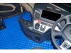 MERCEDES ACTROS  MP4 BIG-GIGA SPACE CAB TRUCK ECO LEATHER FLOOR SET-BLUE-WITH LIFTING PASSENGER SEAT